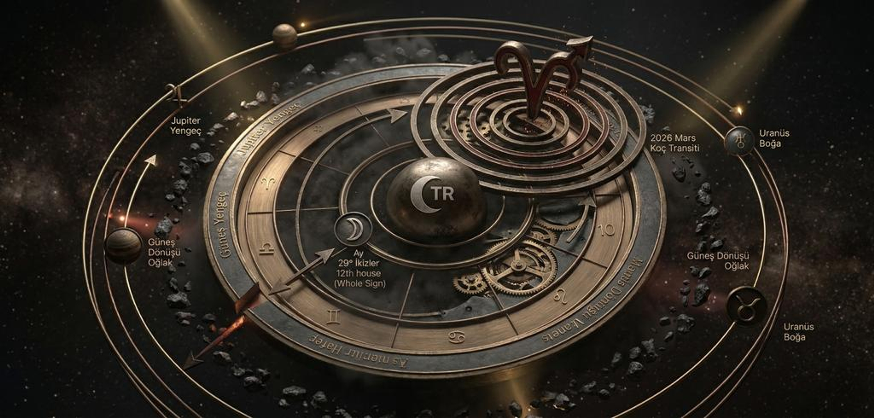 2026 Mars Koç Transiti ve Türkiye: Mundane Analizi ile Yeni Devlet Kodları